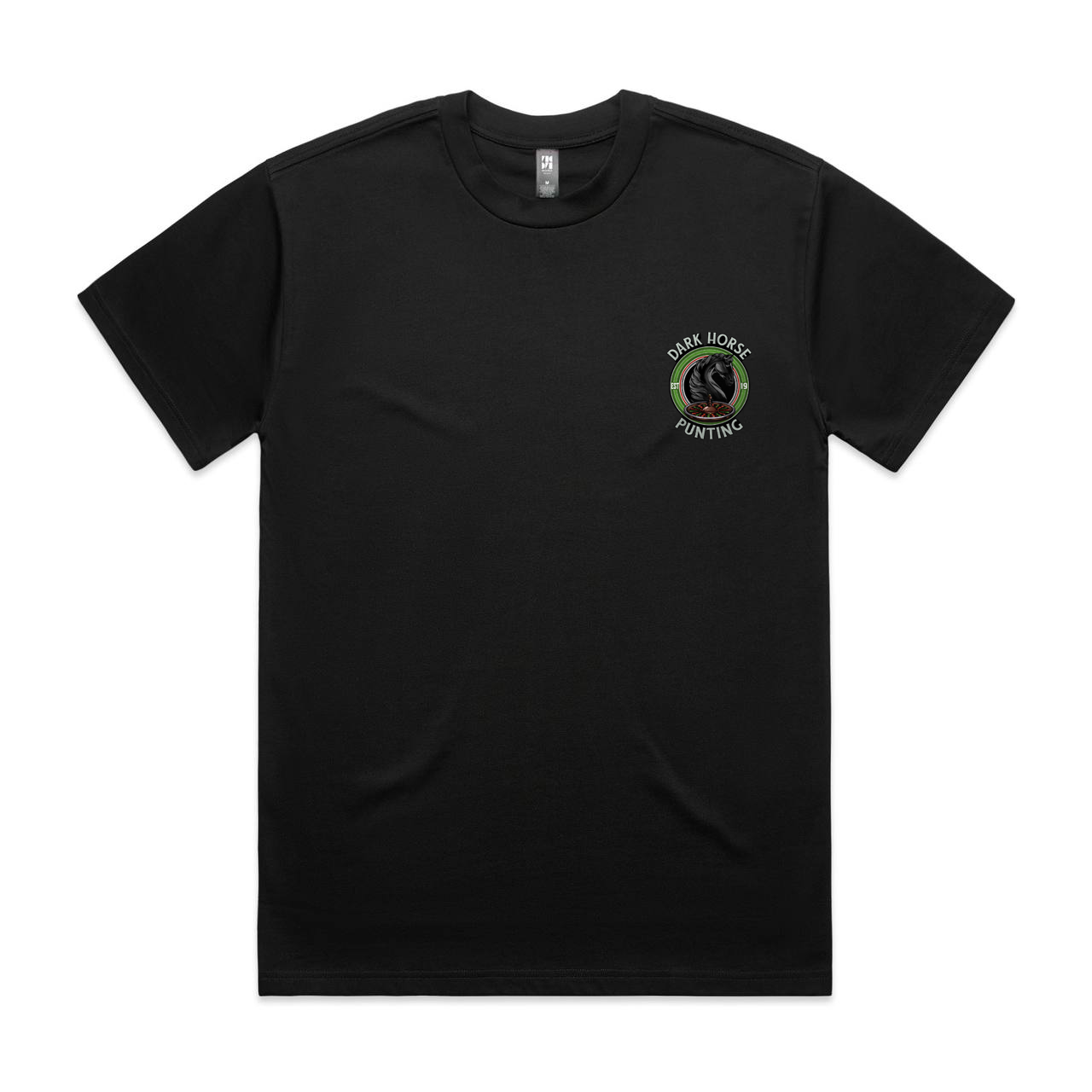 Dark Horse Punting Heavy T-Shirt (Black)
